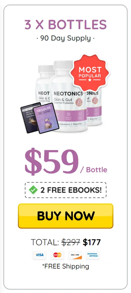 neotonics official website 3 Bottles 90-Day Supply